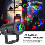 Projecteur laser LED à motif de Noël Projecteur coloré