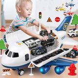 2020 Music Story Simulation Track Inertia Children's Toy Aircraft