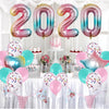 22pcs/set Happy Year Aluminium Foil Balloons