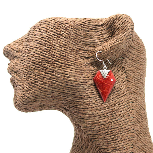 Coral Style 925 Silver Earring - Grapes