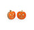 Pumpkin Stud Earrings #3052