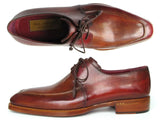 Paul Parkman Goodyear Welted Square Toe Tablier Derby Chaussures Marron