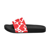 Womens Valentine Day Slide Sandals