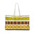 Uniquely You Weekender Tote Bag, Yellow Tartan Plaid Print