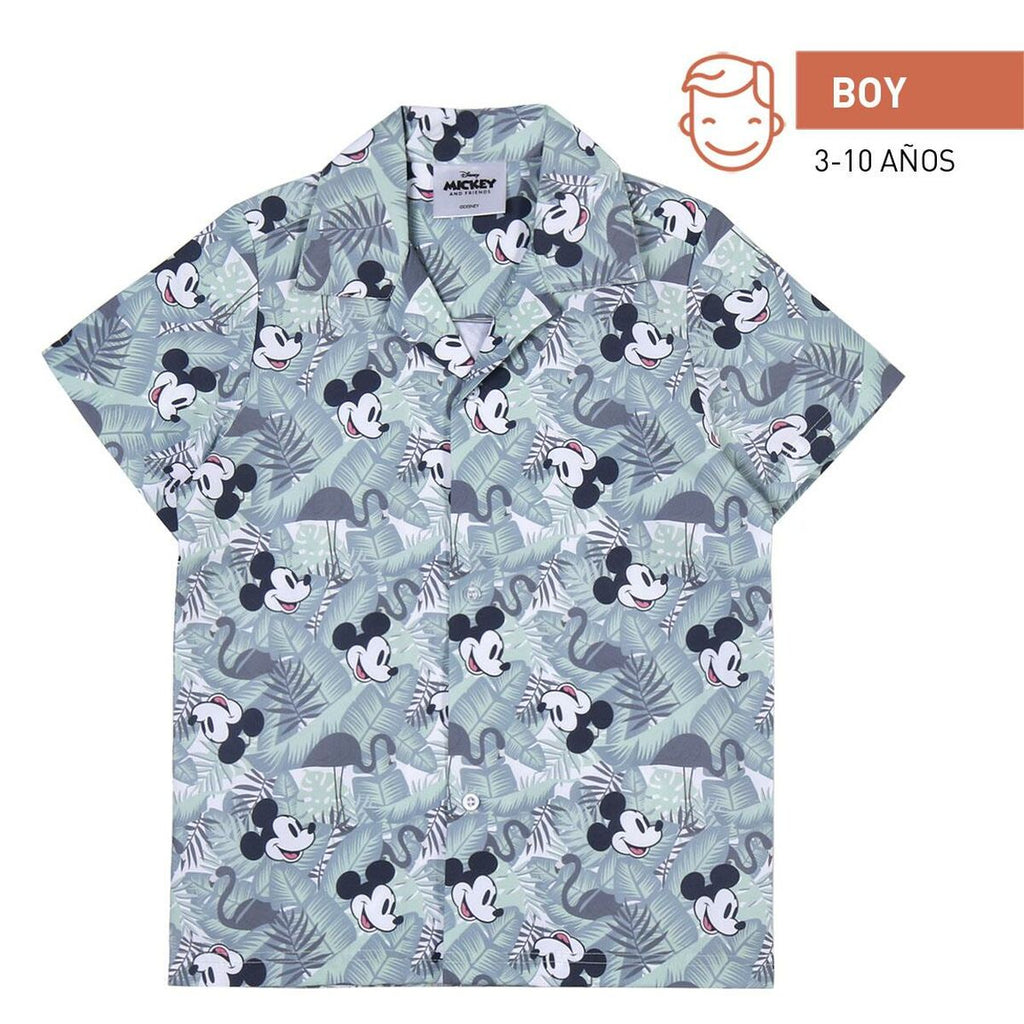 Shirt Mickey Mouse Green