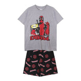 Pyjama Deadpool Homme Gris