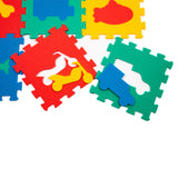Tapis de jeu Matrax Eva Puzzle, jouets automobiles, 33 cm x 33 cm x 7 mm, 9