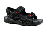 Men's Strappy Summer Sandals Black