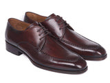 Paul Parkman Chaussures derby en cuir marron et bordeaux (ID#33BRD92)