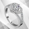 Heart-Cut Diamonds Valentine, Engagement Ring