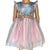 AL Limited Girls Glittery Sparkle Tulle Princess Party Dress