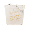 Forever Chasing the Sun Cotton Canvas Tote Bag