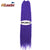 Cheap 22inch Synthetic Senegalese Twist Crochet Braiding Hair Extention Ombre Braid Hair 12strands Purple Grey Crochet Hair