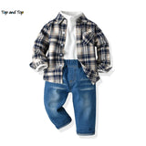 top and top Autumn Winter Children Boys Clothes
