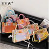 Jelly Bag High Quality PVC Women'S Designer Handbag Big