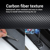 Nano Carbon Fiber Car Sticker DIY Paste Protector Strip