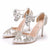 Crystal Queen Sandals Wedding Shoes Bride High Heels
