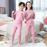 Autumn Winter Thermal Underwear Suit Girls Clothing Sets
