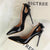 Spring Patent Leather Fashion Bowtie Women's Shoes Back Heel