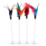 Multicolor Feather Stick Spring