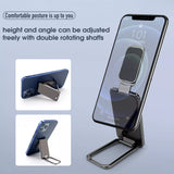 Foldable Mobile Phone Holder Ring Buckle Retractable Desktop Cell Phone Stands