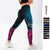 Sexy High Waist Elasticity Women Digital Printed Leggings Push Up Strength Pants