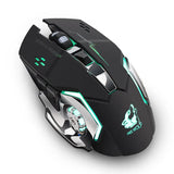 New 2.4Ghz Wireless Mouse Rechargeable Silent Gaming Mouse