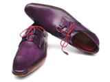 Paul Parkman Ghillie Lacing Chaussures cousues à la main Violet (ID#022-PURP)
