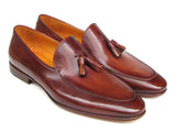 Paul Parkman Tassel Loafer Brown Hand Painted (ID#049-BRW)