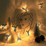 Guirlande lumineuse LED Iron Lights pour table de Noël 