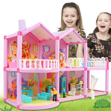 Nouveau Bricolage famille maison de poupée poupées accessoires jouet