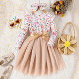 4-7T Kid Girl Dresses Autumn Dress