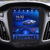Radio stéréo automatique pour Ford Focus 3 Mk3 2011 2012-2019 Style Tesla Android 12 lecteur de Radio multimédia de voiture GPS Navigation BT