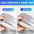 8pc Car Door Handle Bowl Scratch Protective Stickers Universal Invisible Cars Sticker