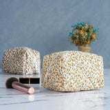Storage Organizer Floral Puffy Quilted Makeup Bag