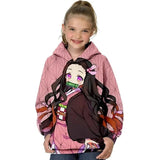 3D Print Anime Hooded Sweatshirt Children Tops Spring Autumn Fashion Streetwear