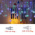 3.2M Christmas Snowflakes LED String Lights Flashing Fairy Curtain Lights Waterproof