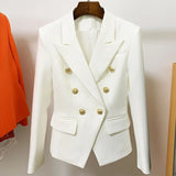 White Blazer Women 2023 Slim Elegant Blazers Jacket