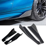 1 paire de protection de garniture de lèvre de pare-chocs arrière de voiture, couverture de jupe latérale de voiture, protections de pare-chocs d'angle de voiture