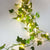 Flower Green Leaf String Lights Artificial Vine Fairy Lights Battery Powered Christmas Tree Garland Light