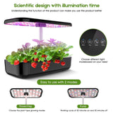 Hydroponics Growing System 12 Pods Indoor Herb Garden Kit Automatic