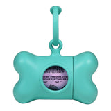 Pet Bag Dispenser United Pets Bon Ton Nano Classic Dog Aquamarine