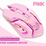 New 2022 Silent Wired Computer Mouse LED Backlight Ergonomic PC Notebook Computer