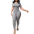 Lounge Wear Ribbed Casual 2 Piece Summer Shorts Set For Women