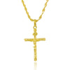 24K Gold Necklace Plating Gold Cross Necklace for Women & Men's Jewelry Gifts
