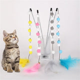 Pompom Cat Toys 1pcs Interactive Stick