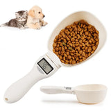 Electronic Precision Weighing Tool Dog Cat Feeding Food Measuring Spoon Digital Display Kitchen Scale