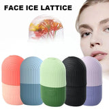 Facial Ice Cube Mold Silicone Freezing Swelling Face Beauty
