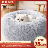 Super Cat Bed Warm Sleeping Cat Nest Soft Long Plush Best Pet Dog Bed