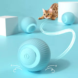 Electric Cat Ball Toys Automatic Rolling Smart Cat Toys Interactive